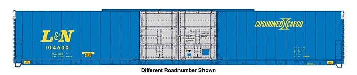 Walthers Proto HO 102119 86' Pullman-Standard Double-Door Hi-Cube Boxcar, Louisville & Nashville