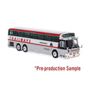 Iconic Replicas HO 87-0547 1971 Eagle Model 05 Bus, Adirondack Trailways