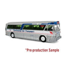 Iconic Replicas HO 87-0627 1964 MCI MC-5A Coach, Continental Air Transport/O Hare Airport