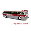 PREORDER Iconic Replicas HO 87-0630 1964 MCI MC-5A Coach, Trailways