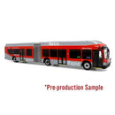 PREORDER Iconic Replicas HO 87-0655 NFI Xcelsior XN60 Articulated Transit Bus, Los Angeles Metro Rapid