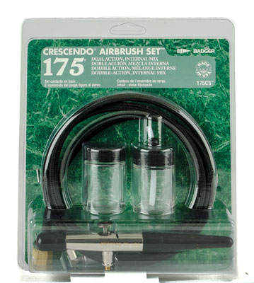 Badger 175CS Model 175 Dual Action Airbrush Set