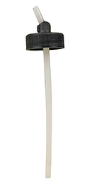 Badger 51229 Non-Rusting Jar Adaptor for Floquil 28mm Jars (Plastic with 4-1/2" Tube)