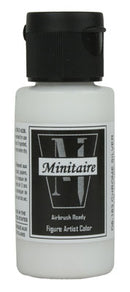 Badger D6163 Acrylic Airbrush-Ready Color Minitaire, Metallic Chrome Silver (1oz)