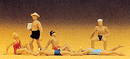 Preiser HO 71 Recreation & Sports, Bathers Reclining (6)