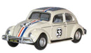 Oxford Diecast 76VWB001 Old-Style Volkswagen Beetle, Assembled,