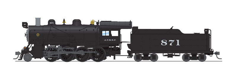 PREORDER Broadway Limited Imports HO 8730 2-8-0 Consolidation Steam Locomotive with Smoke, Atchison Topeka & Santa Fe