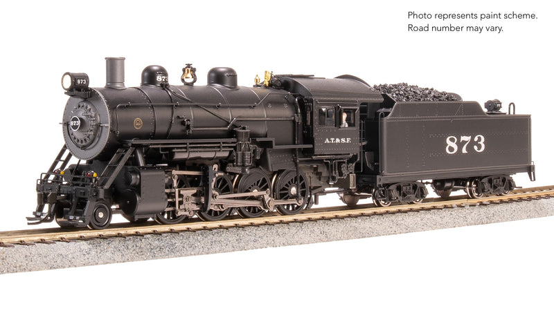 Broadway Limited Imports HO 8731 2-8-0 Consolidation Steam Locomotive with Smoke, Atchison Topeka & Santa Fe
