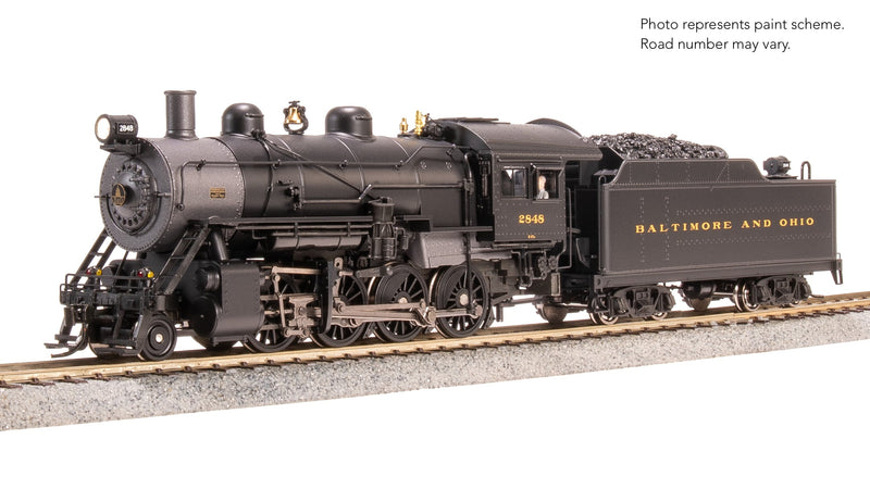 Broadway Limited Imports HO 8733 2-8-0 Consolidation Steam Locomotive with Smoke, Baltimore & Ohio