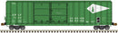 Atlas 20005865 FMC 5077 50' Double-Door Boxcar with Offset Doors - Ready to Run - Master(R) -- Camino, Placerville & Lake Tahoe 7706 (green, white), HO Scale