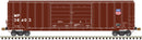 Atlas 20005872 FMC 5077 50' Double-Door Boxcar with Centered Doors - Ready to Run - Master(R) -- Union Pacific WP 38401 (Boxcar Red, white), HO Scale