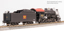 Broadway Limited Imports HO 8735 2-8-0 Consolidation Steam Locomotive with Smoke, Chicago Burlington & Quincy C&S