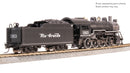 Broadway Limited Imports HO 8736 2-8-0 Consolidation Steam Locomotive with Smoke, Denver & Rio Grande Western
