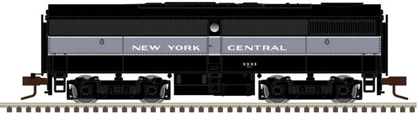 Atlas 40004558 Alco FB1 - Standard DC - Master(TM) Silver -- New York Central 3350 (Lightning Stripe, black, gray), N Scale