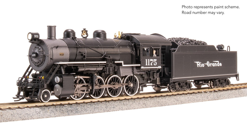 Broadway Limited Imports HO 8737 2-8-0 Consolidation Steam Locomotive with Smoke, Denver & Rio Grande Western