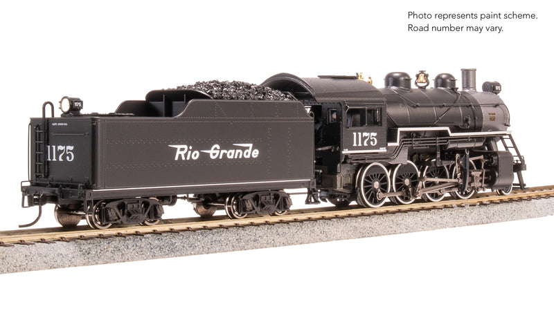 Broadway Limited Imports HO 8737 2-8-0 Consolidation Steam Locomotive with Smoke, Denver & Rio Grande Western