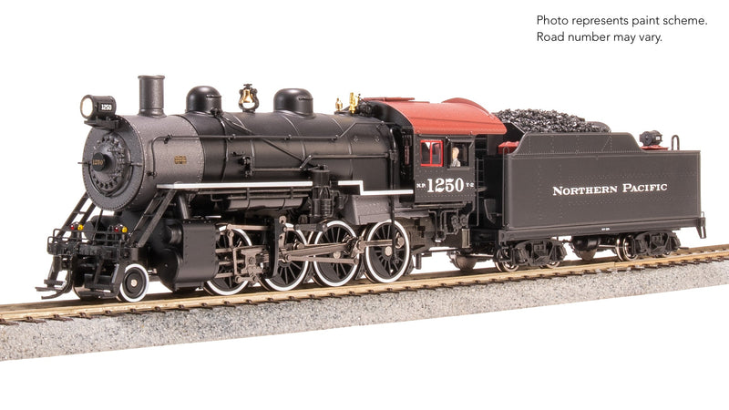 Broadway Limited Imports HO 8738 2-8-0 Consolidation Steam Locomotive with Smoke, Northern Pacific