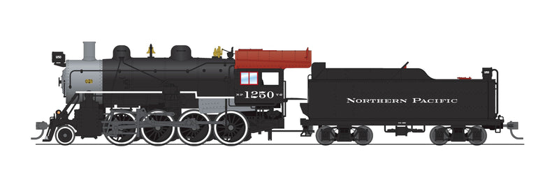 PREORDER Broadway Limited Imports HO 8738 2-8-0 Consolidation Steam Locomotive with Smoke, Northern Pacific