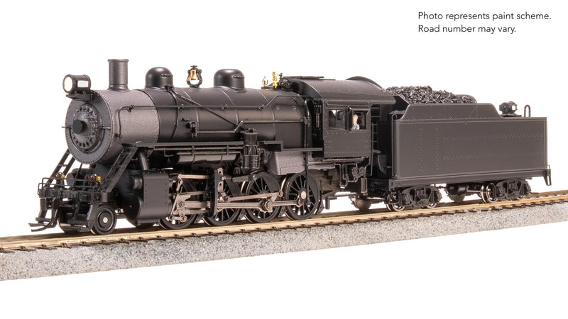 Broadway Limited Imports HO 8742 2-8-0 Consolidation Steam Locomotive with Smoke, Undecorated/Unlettered (Paragon4 DCC & Sound Equipped) | 449.99