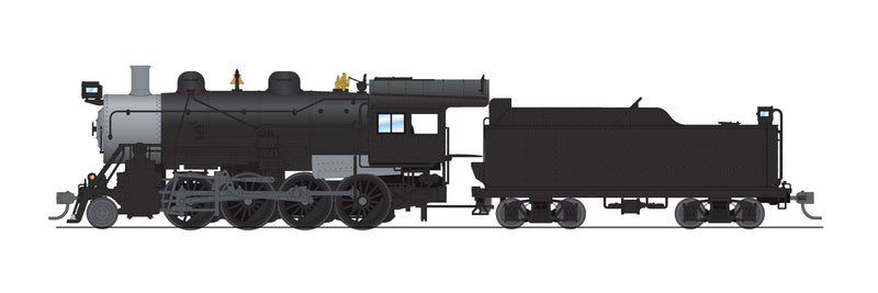 PREORDER Broadway Limited Imports HO 8742 2-8-0 Consolidation Steam Locomotive with Smoke, Undecorated/Unlettered (Paragon4 DCC & Sound Equipped) | 449.99