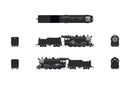 Broadway Limited Imports HO 8742 2-8-0 Consolidation Steam Locomotive with Smoke, Undecorated/Unlettered (Paragon4 DCC & Sound Equipped) | 449.99