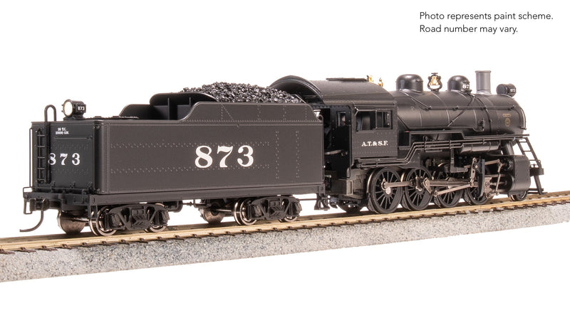Broadway Limited Imports HO 8746 2-8-0 Consolidation Steam Locomotive, Atchison Topeka & Santa Fe