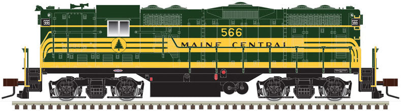 Atlas HO 10003955 EMD GP7, ESU, Classic Gold Locomotive Maine Central 568 (DCC & Sound-Equipped)