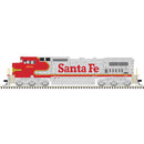PREORDER Atlas HO 10004512 GE Dash 8-40CW, Master Gold Locomotive Santa Fe