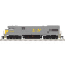 PREORDER Atlas HO 10004776 GE U30C Low Nose Phase II/III, Master Silver Locomotive Louisville & Nashville