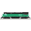 PREORDER Atlas HO 10004770 GE U30C Low Nose Phase II/III, Master Silver Locomotive Kyle