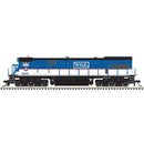 PREORDER Atlas HO 10004789 GE U30C Low Nose Phase II/III, Master Silver Locomotive Kyle