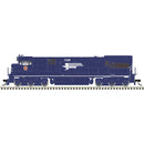 PREORDER Atlas HO 10004783 GE U30C Low Nose Phase II/III, Master Silver Locomotive Missouri Pacific