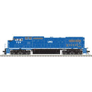 Atlas HO 10004492 GE Dash 8-40CW, Master Silver Locomotive Locomotive Management Services LMS