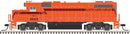 Atlas N 40004837 EMD GP38-2 Phase II, Locomotive South Shore Freight 2002 (DCC & Sound-Equipped)