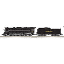 PREORDER Atlas N 40006033 2-8-4 Berkshire, Master Silver Locomotive Nickel Plate