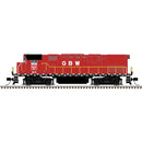 PREORDER Atlas N 40006107 Alco C424, Master Silver Locomotive Green Bay & Western