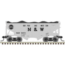 PREORDER Atlas N 50007297 55-Ton Fishbelly Hopper with Load, Norfolk & Western
