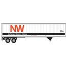 PREORDER Atlas N 50007206 45' Pines Trailer, Assembled, Norfolk & Western