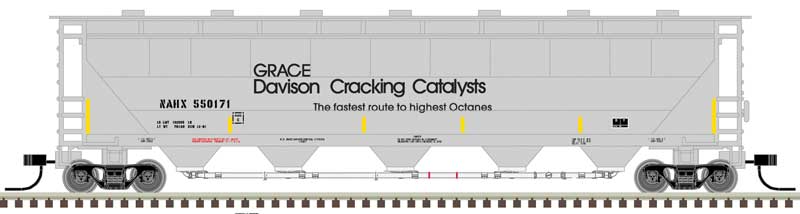 Atlas N 50005677 Trinity PD5000 Covered Hopper, Grace Davison NAHX