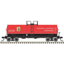 Atlas N 50006595 11,000-Gallon Tank Car with Platform, Master, PPG Columbia Southern GATX