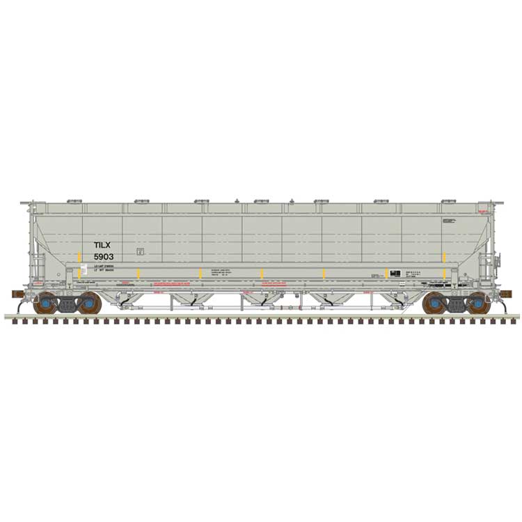 Atlas HO 20007507 Trinity 5660 PD Covered Hopper, Trinity Industries Leasing TILX