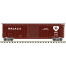 Atlas HO 20007520 Postwar 50' Single-Door Boxcar, Master, Wabash