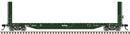 Atlas HO 20007093 51'6" Bulkhead Flatcar, Master, BC Rail