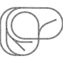 PREORDER Atlas N LNTT-8 Southside Valley Line Layout Track Package, True Track, Gray Roadbed, Set-Up Size 4 x 5'