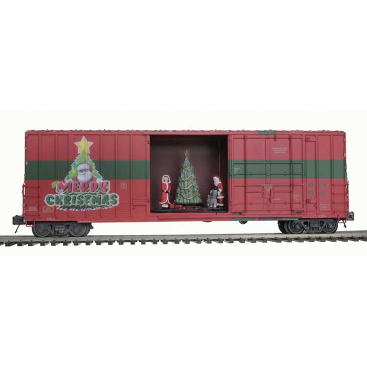 PREORDER Atlas 30014392 O Gunderson 50' High-Cube Boxcar - 3-Rail - Ready to Run - Premier -- Christmas 2024 ATLX