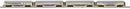 Atlas O 3001773A Madison Heavyweight Diner, 2 Coach, Observation Set, 3-Rail RTR, Strates Shows Blue Train