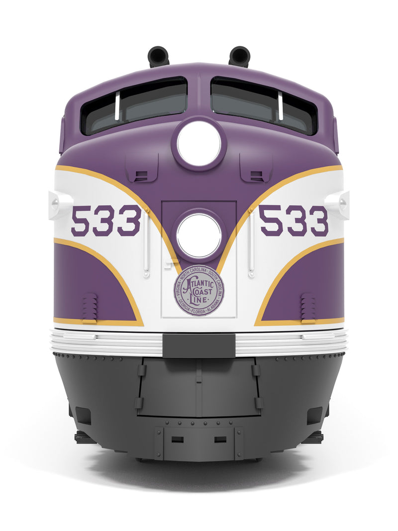 PREORDER BLI 8761 EMD E7A, ACL 536, Purple & Silver, Paragon4 Sound/DC/DCC, N