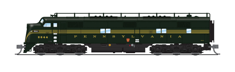 PREORDER BLI 8772 EMD E7 A/B, PRR 5844A / 5844B, DGLE 5-stripe, A-unit Paragon4 Sound/DC/DCC, Unpowered B-unit, N