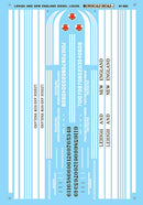 Microscale HO 87-882 Lehigh & New England, Diesels (1948-1961)