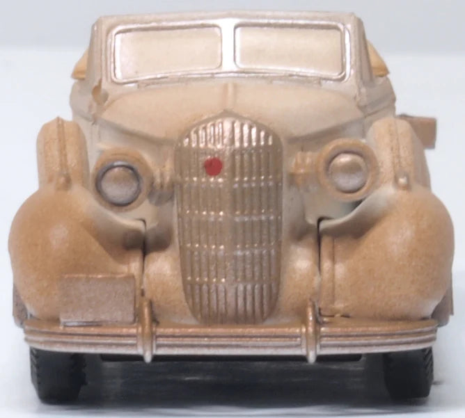 Oxford Diecast 87BS36006 1936 Buick Special Convertible - Assembled -- Weathered Junkyard Special, HO